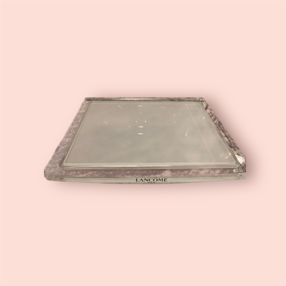 Lancome Paris Lucite Plastic Heavy Display Department Store Tray